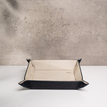 Watch Tray - Navy Blue Beige