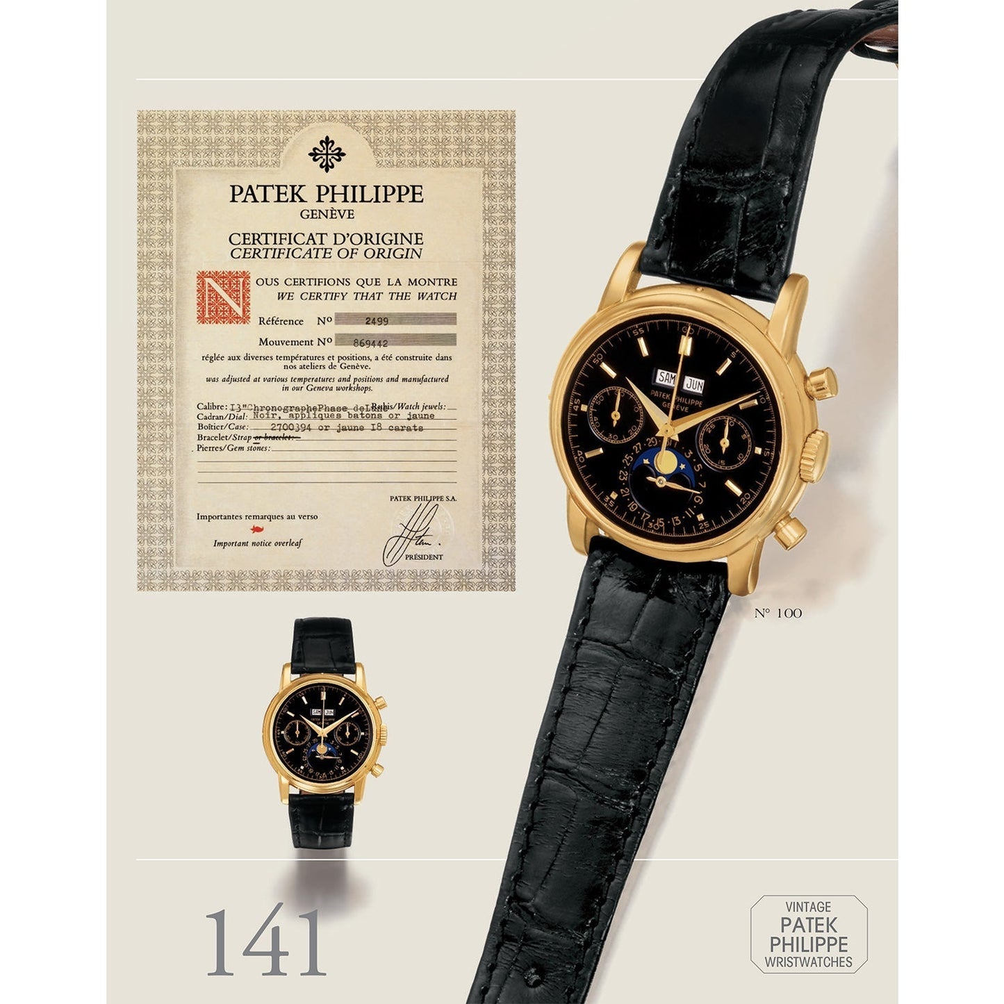 Vintage Patek Philippe Book